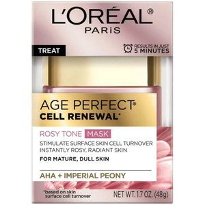 L'Oreal Paris Age Perfect Cell Renewal Rosy Tone Mask 1.7 oz